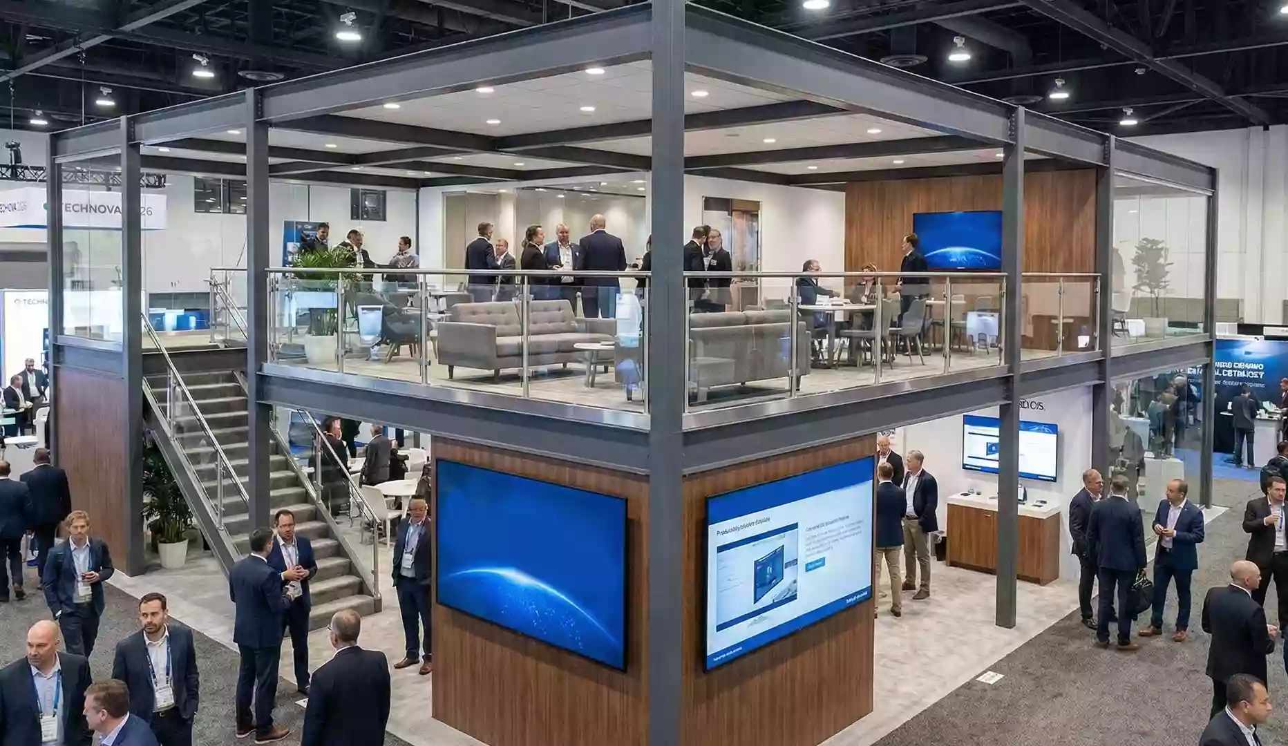 Find out if double deck exhibits are worth it in 2026. Explore costs, benefits, and smart booth design ideas for your next trade show.