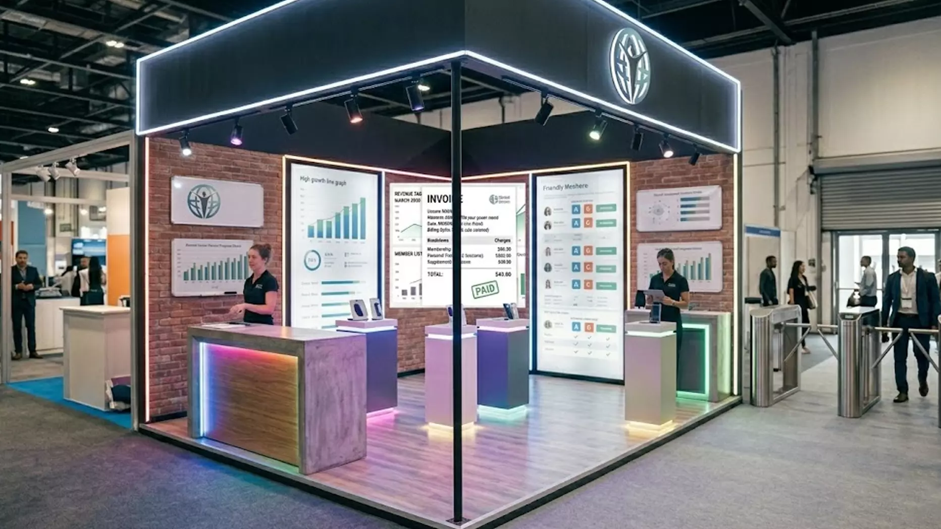How LED Lights Can Improve Your Trade Show Display?